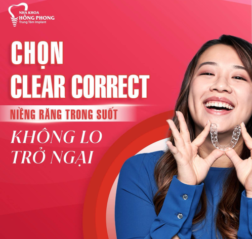 Niềng Răng Trong Suốt ClearCorrect – Giải Pháp Chỉnh Nha Hiệu Quả Cho Tuổi Teen