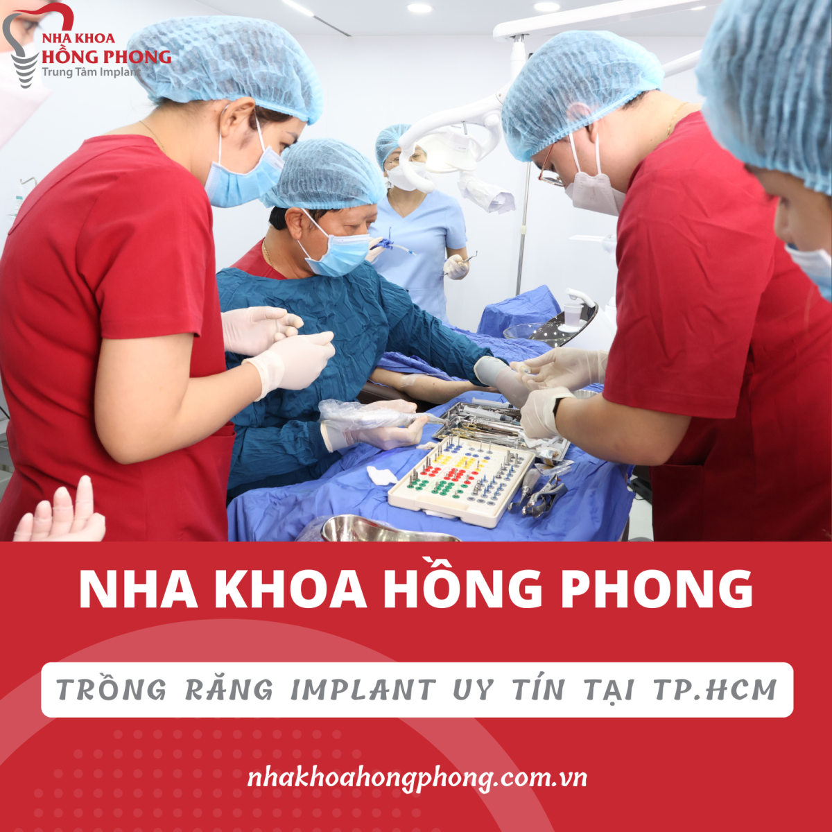Cô Thúy Hòa Thực Hiện Thành Công Cấy Ghép 9 Trụ Implant