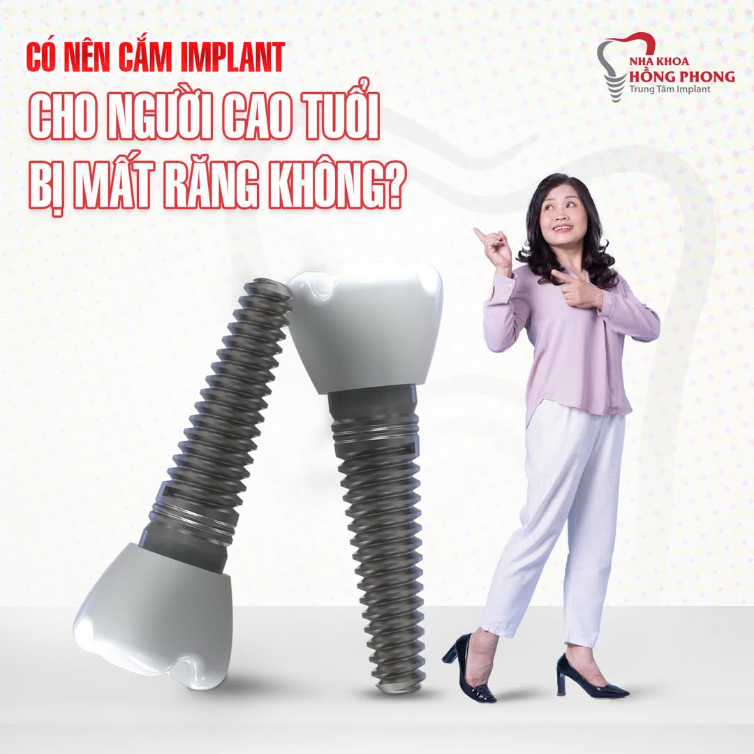 Trồng Răng/Cấy Ghép Implant Cho Người Già