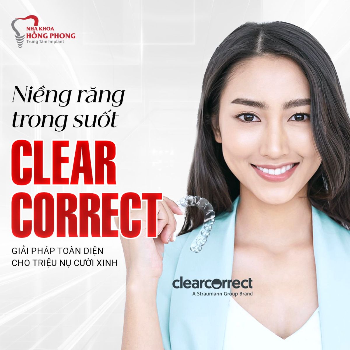 Nha khoa Hồng Phong – Trung tâm niềng răng trong suốt uy tín hàng đầu tại TPHCM